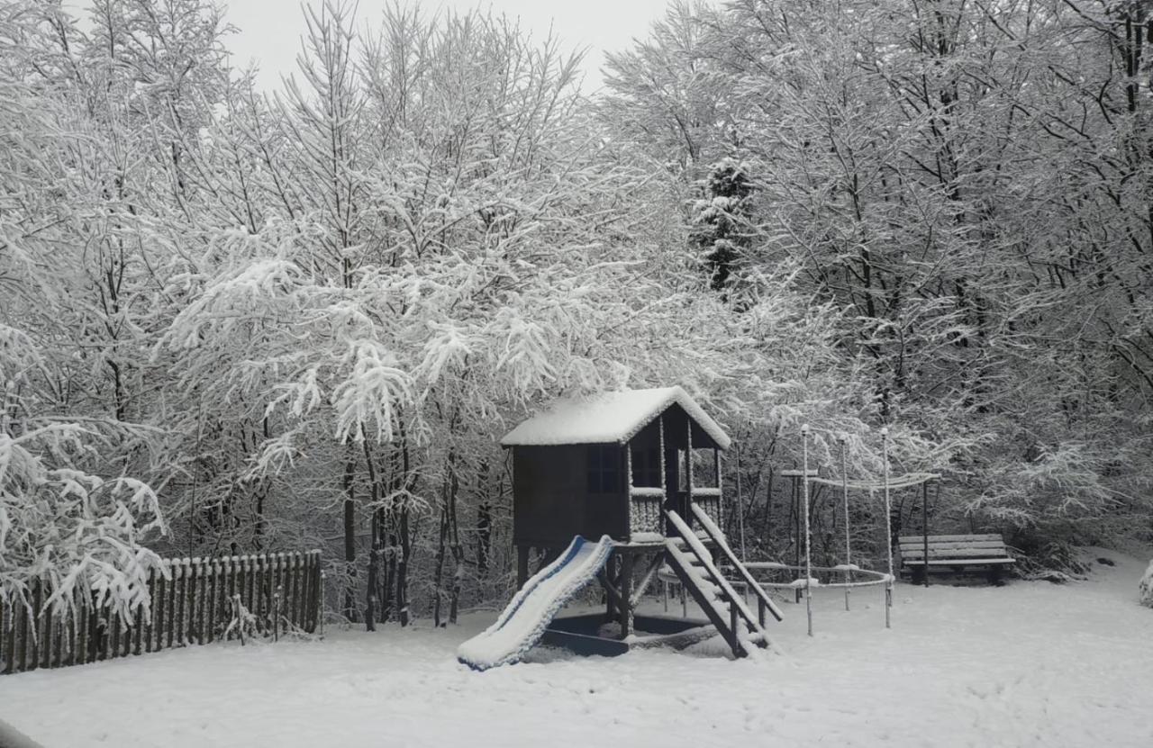 Lesniczowka Wiezyca I Domki Szymbark  Bagian luar foto